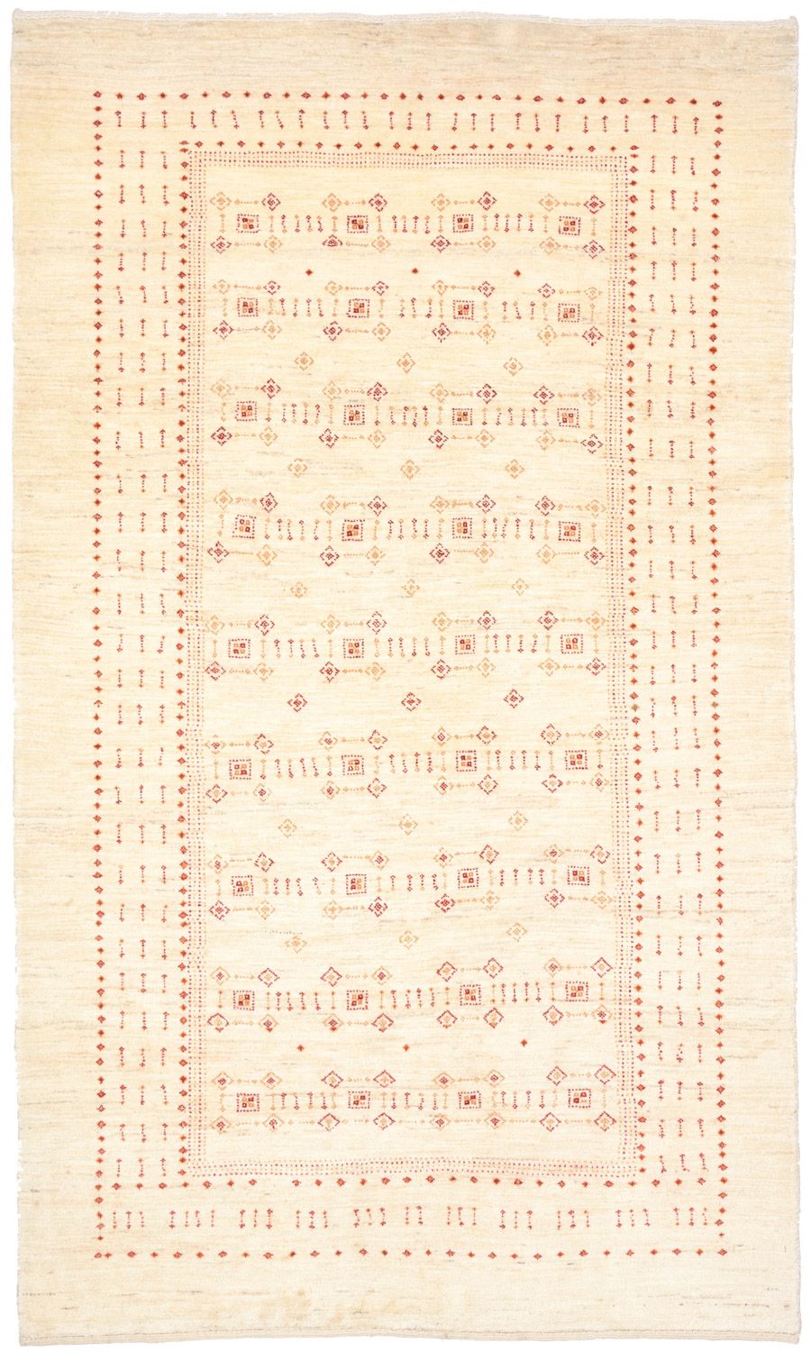 Tappeto Gabbeh - Loribaft Persero - 201 x 119 cm - beige