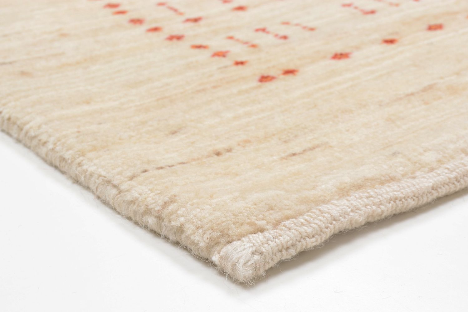 Tappeto Gabbeh - Loribaft Persero - 201 x 119 cm - beige