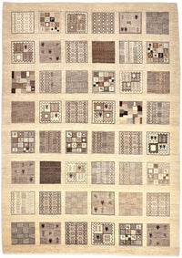 Tappeto Gabbeh - Loribaft Persero - 296 x 206 cm - marrone chiaro