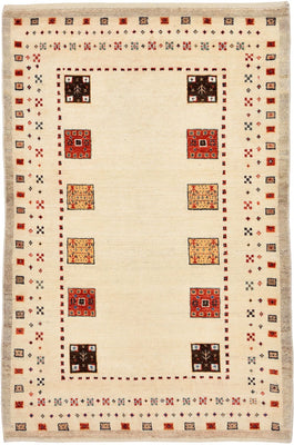Tappeto Gabbeh - Loribaft Persero - 127 x 84 cm - multicolore