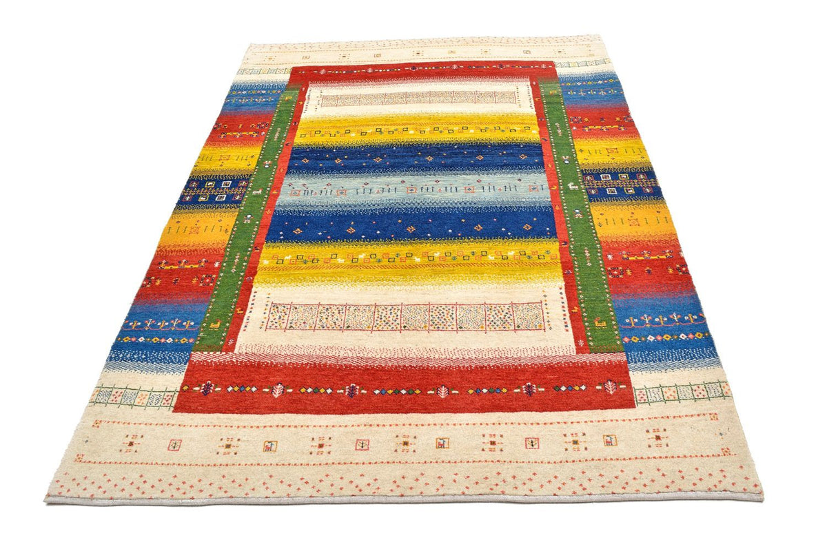 Tappeto Gabbeh - Loribaft Persero - 225 x 146 cm - multicolore