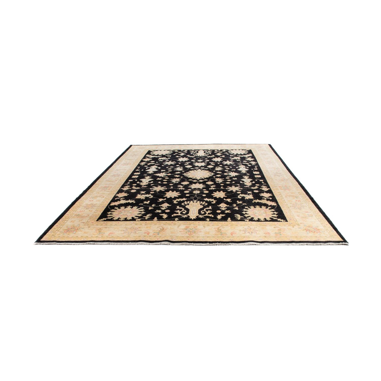 Tappeto Ziegler - 342 x 259 cm - blu scuro