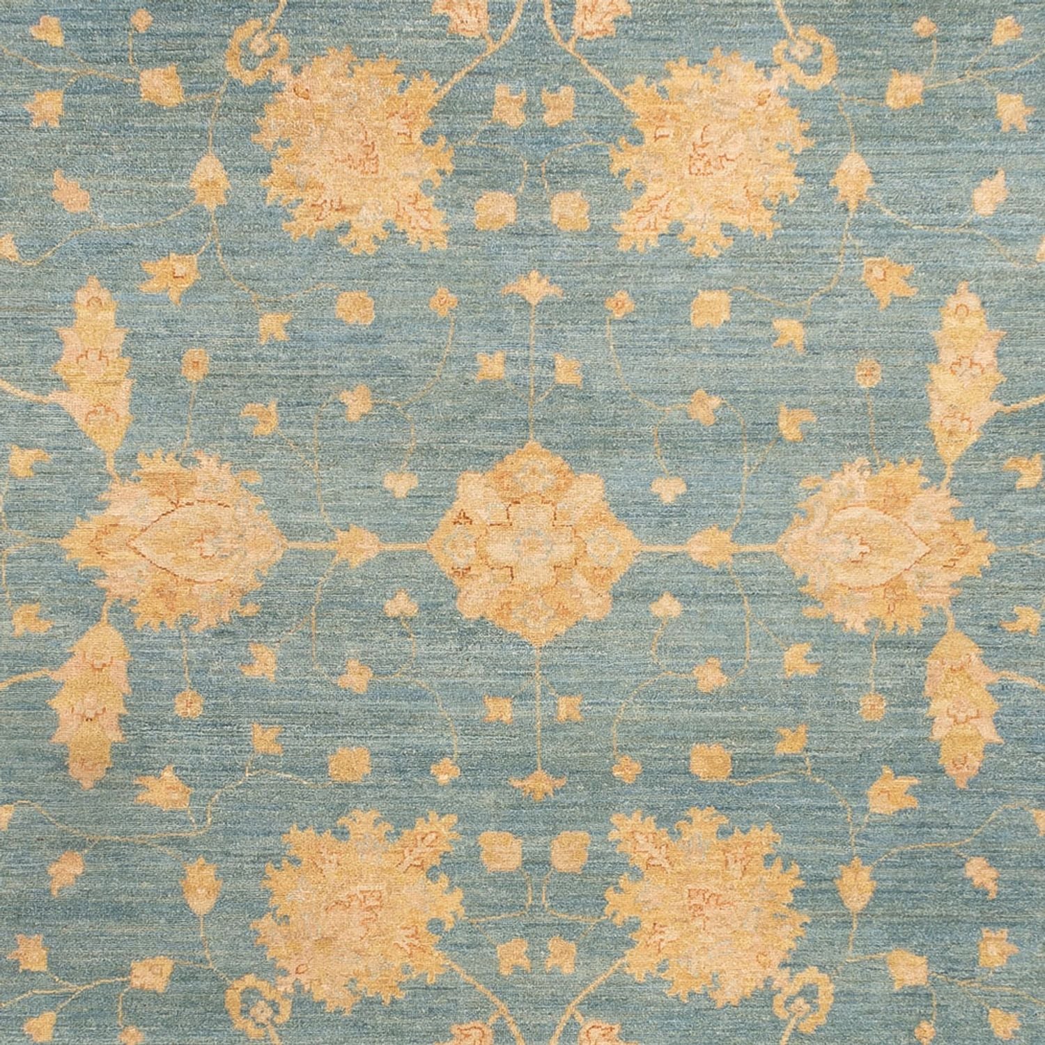Tappeto Ziegler - 348 x 252 cm - blu mare