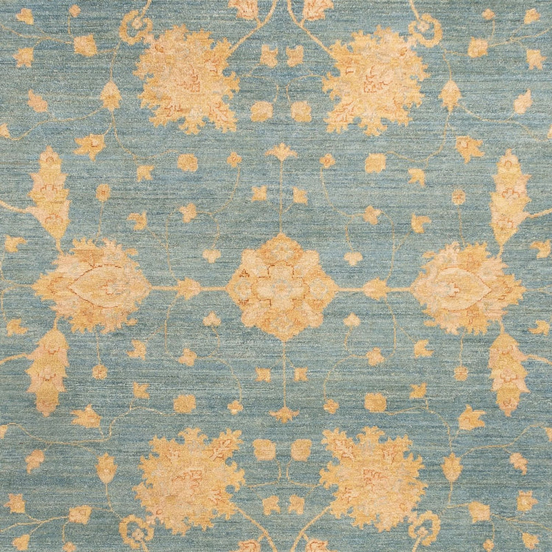Tappeto Ziegler - 348 x 252 cm - blu mare