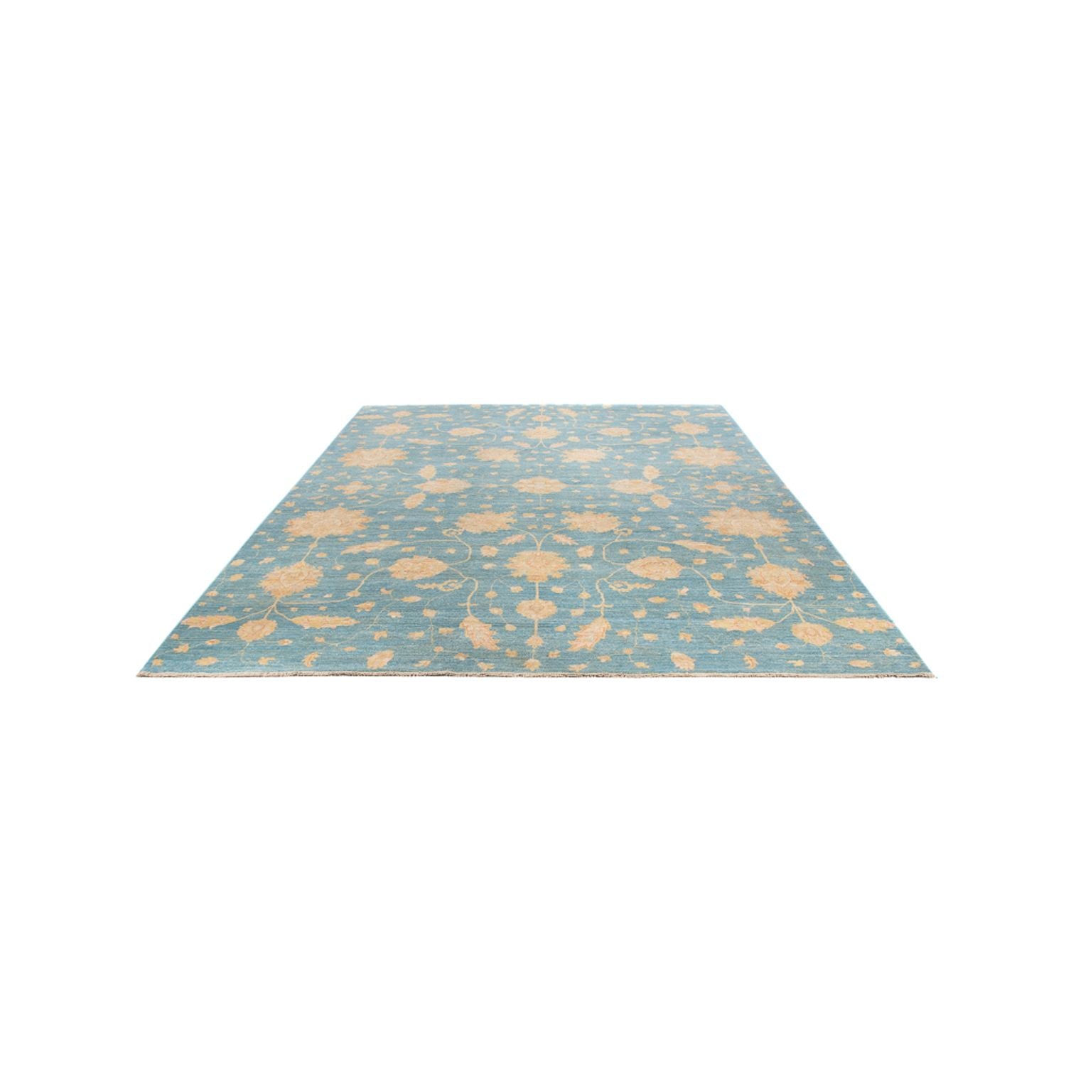 Tappeto Ziegler - 348 x 252 cm - blu mare