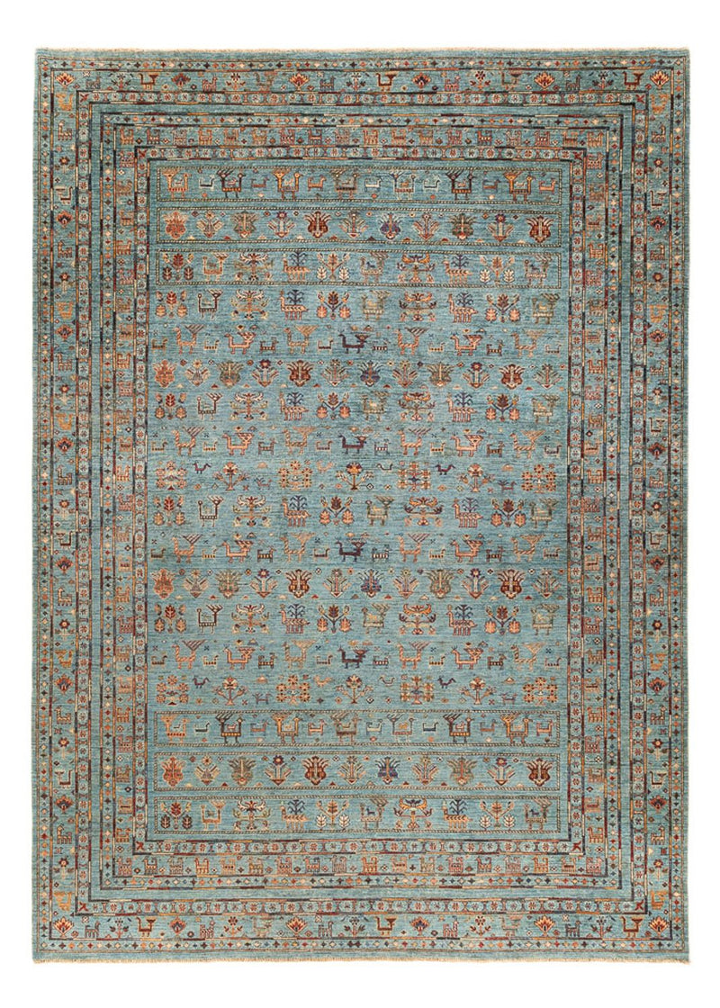Tappeto Ziegler - Ariana - 341 x 246 cm - blu scuro