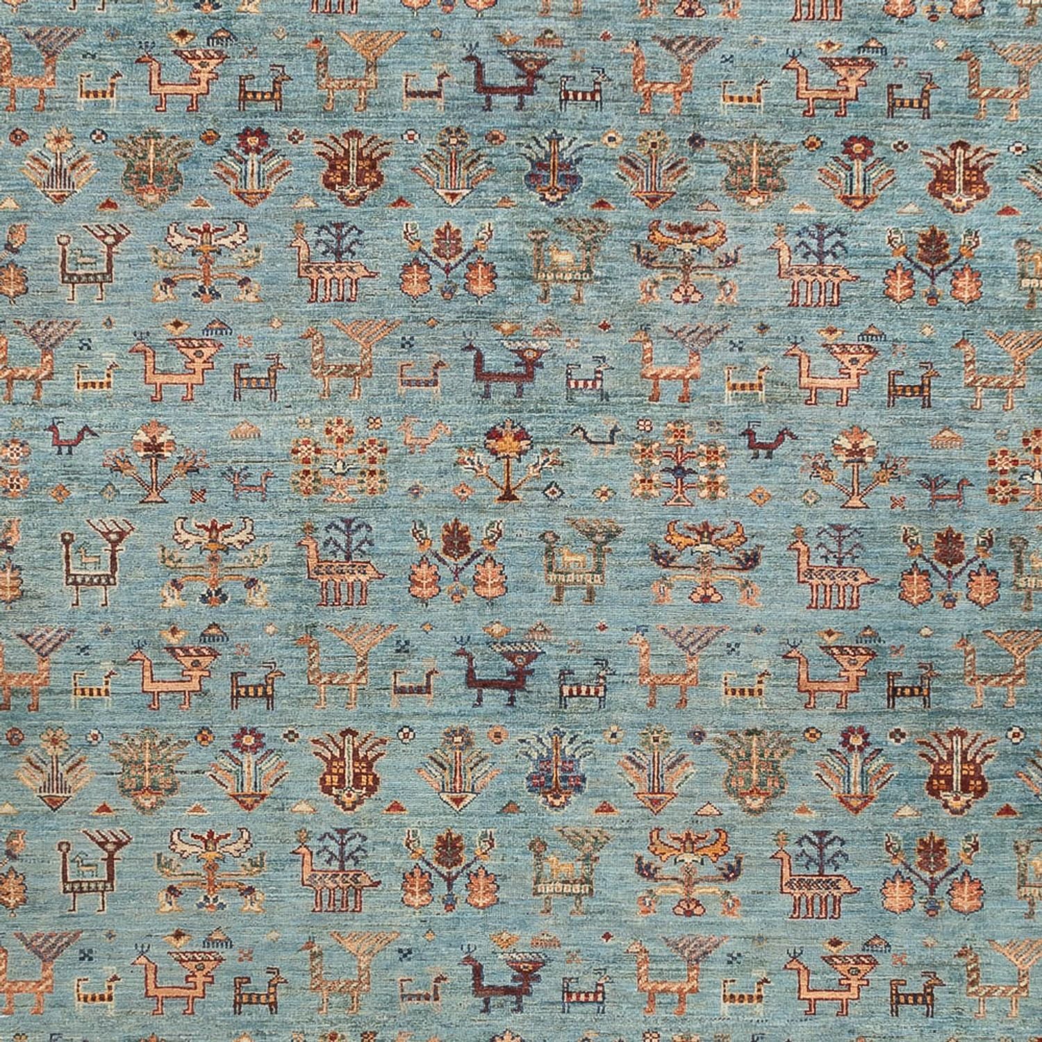Tappeto Ziegler - Ariana - 341 x 246 cm - blu scuro