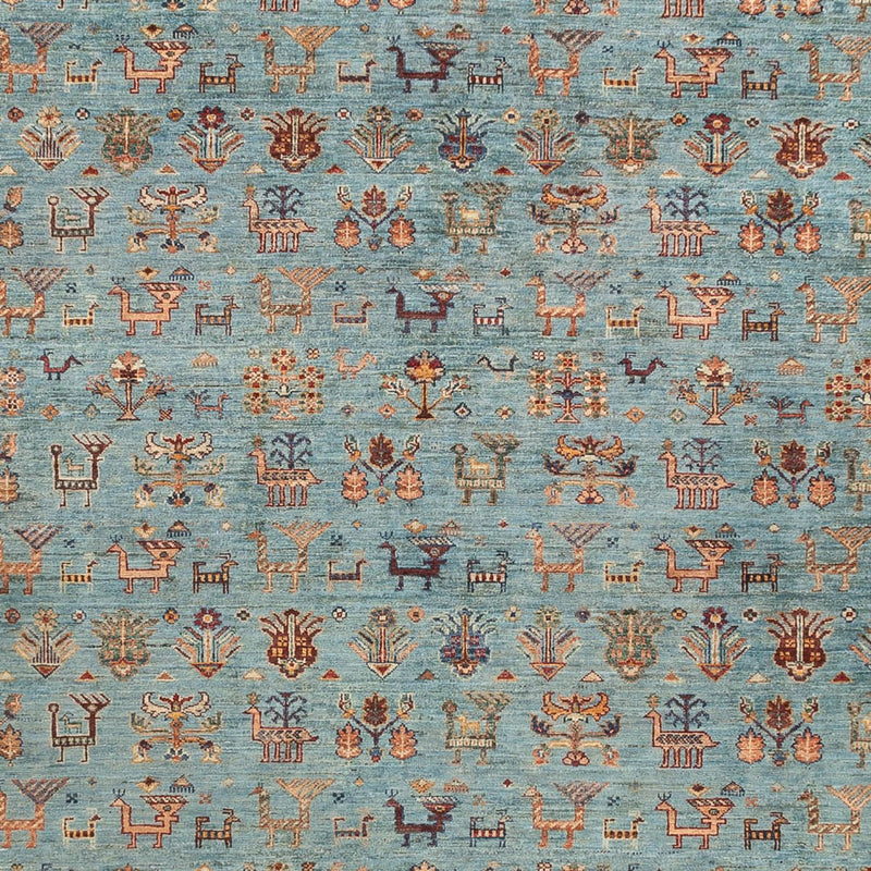 Tappeto Ziegler - Ariana - 341 x 246 cm - blu scuro