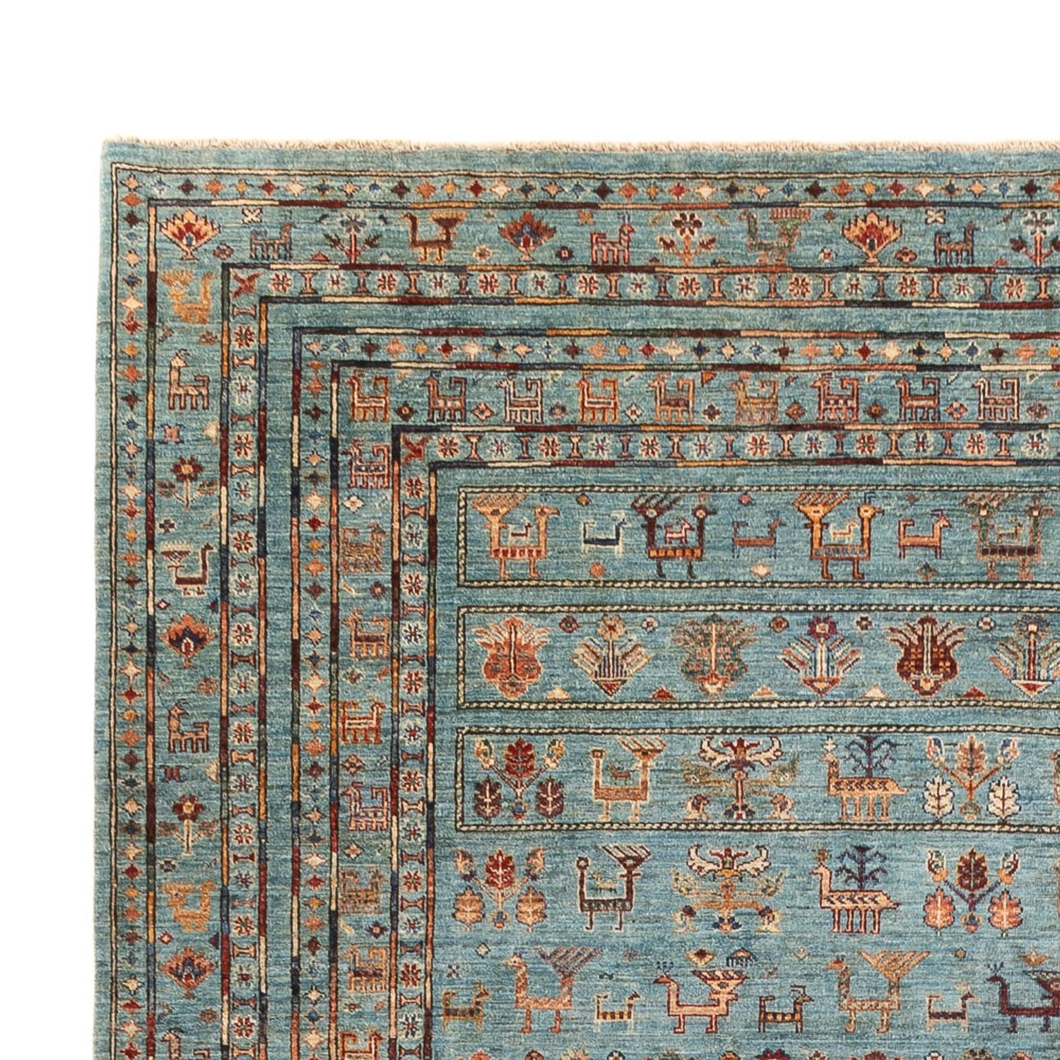 Tappeto Ziegler - Ariana - 341 x 246 cm - blu scuro