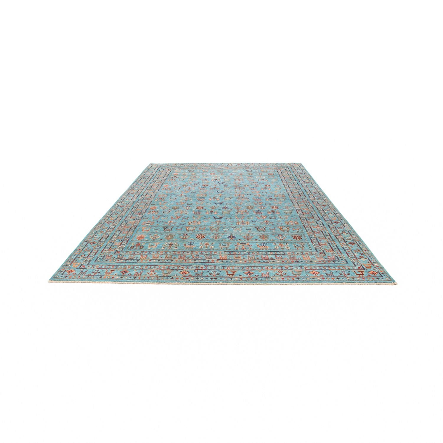 Tappeto Ziegler - Ariana - 341 x 246 cm - blu scuro