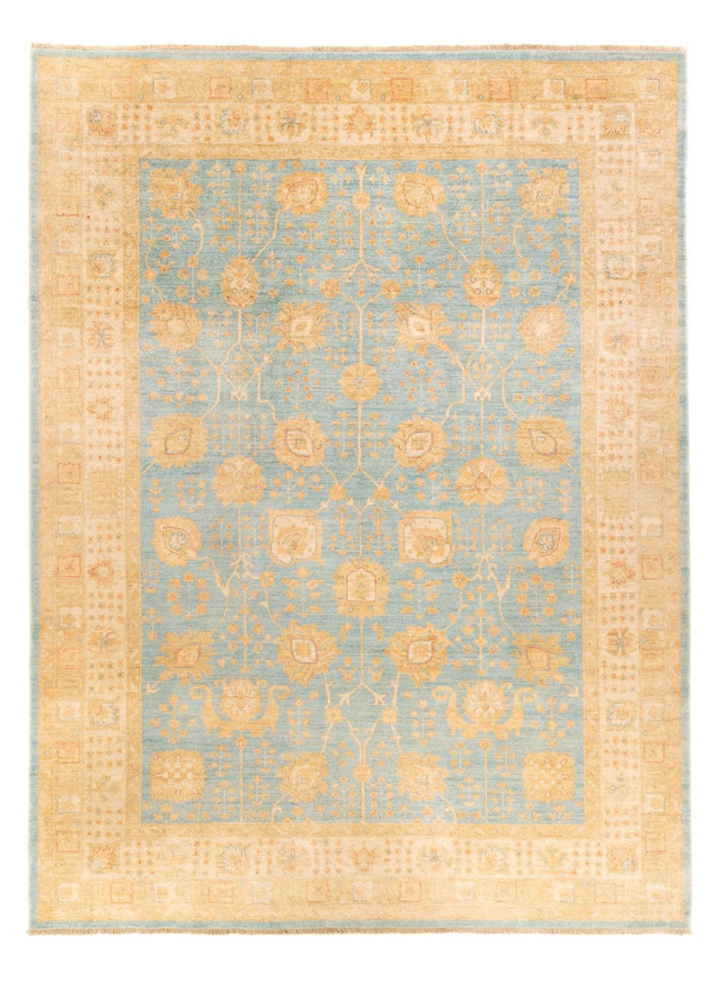 Tappeto Ziegler - 345 x 257 cm - blu chiaro