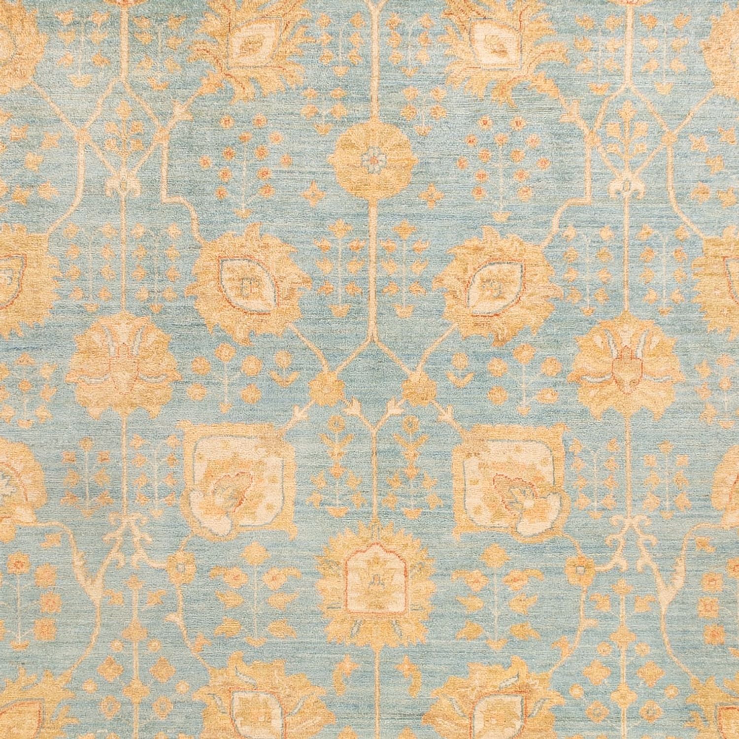 Tappeto Ziegler - 345 x 257 cm - blu chiaro