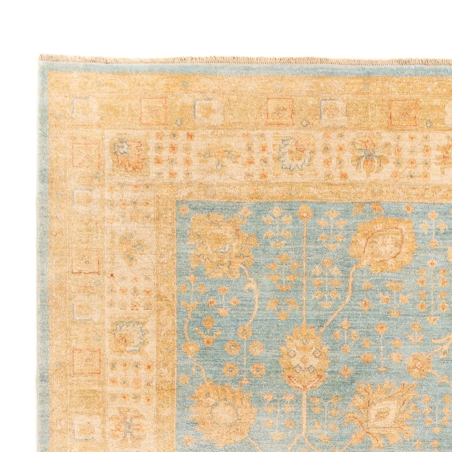 Tappeto Ziegler - 345 x 257 cm - blu chiaro