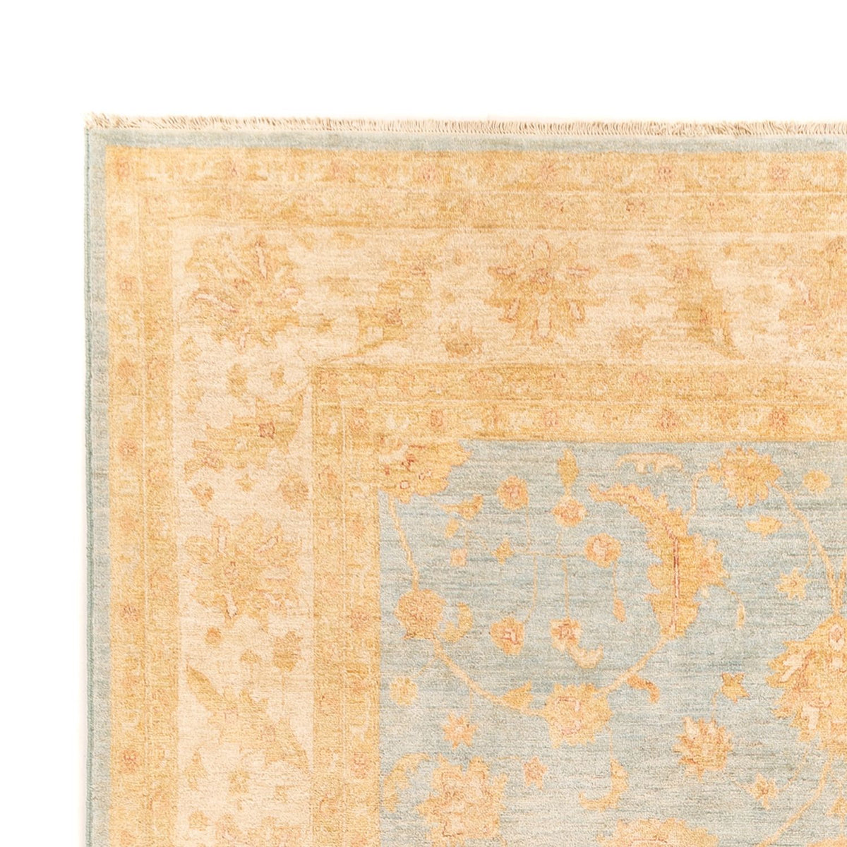 Tappeto Ziegler - 342 x 257 cm - blu chiaro