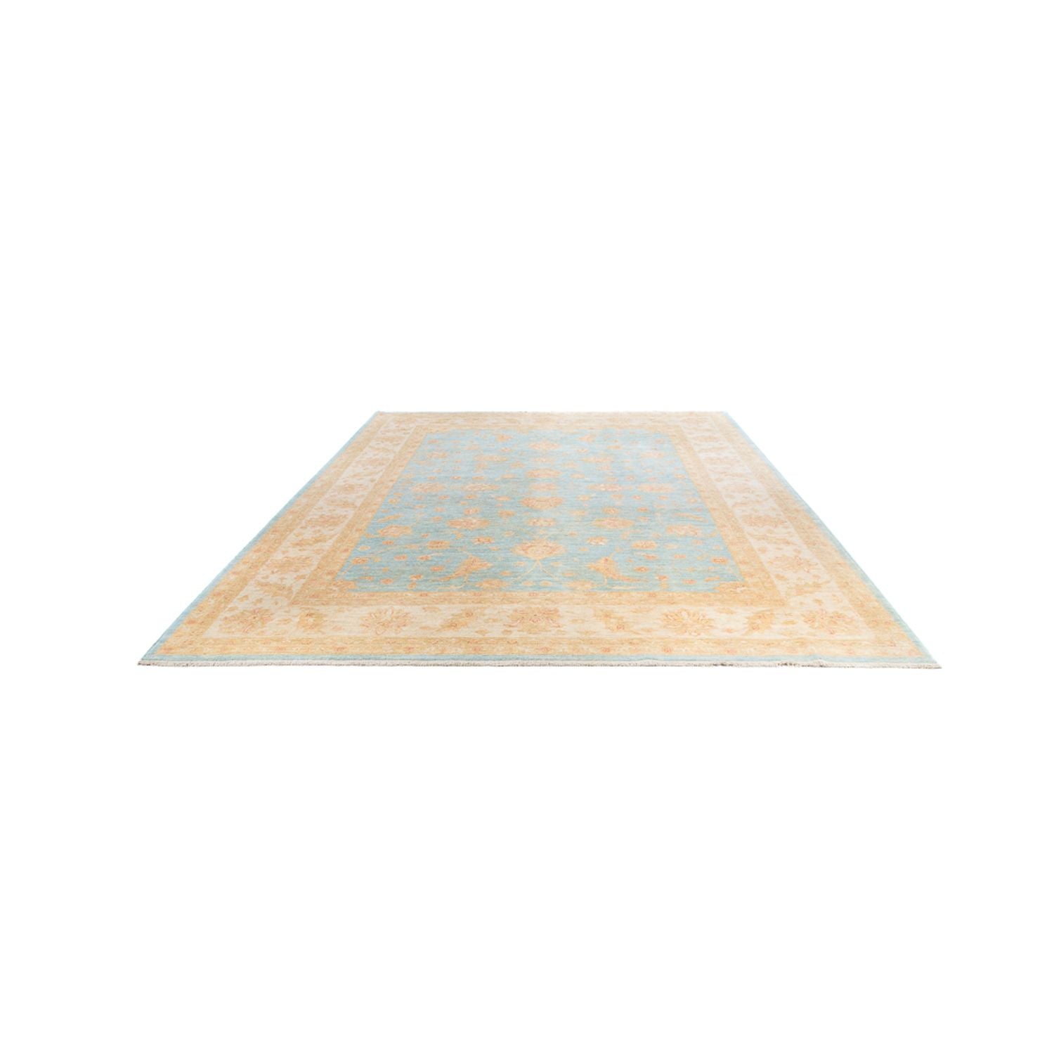 Tappeto Ziegler - 342 x 257 cm - blu chiaro