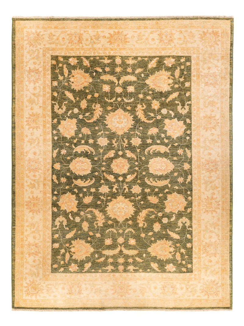 Tappeto Ziegler - 346 x 258 cm - verde oliva