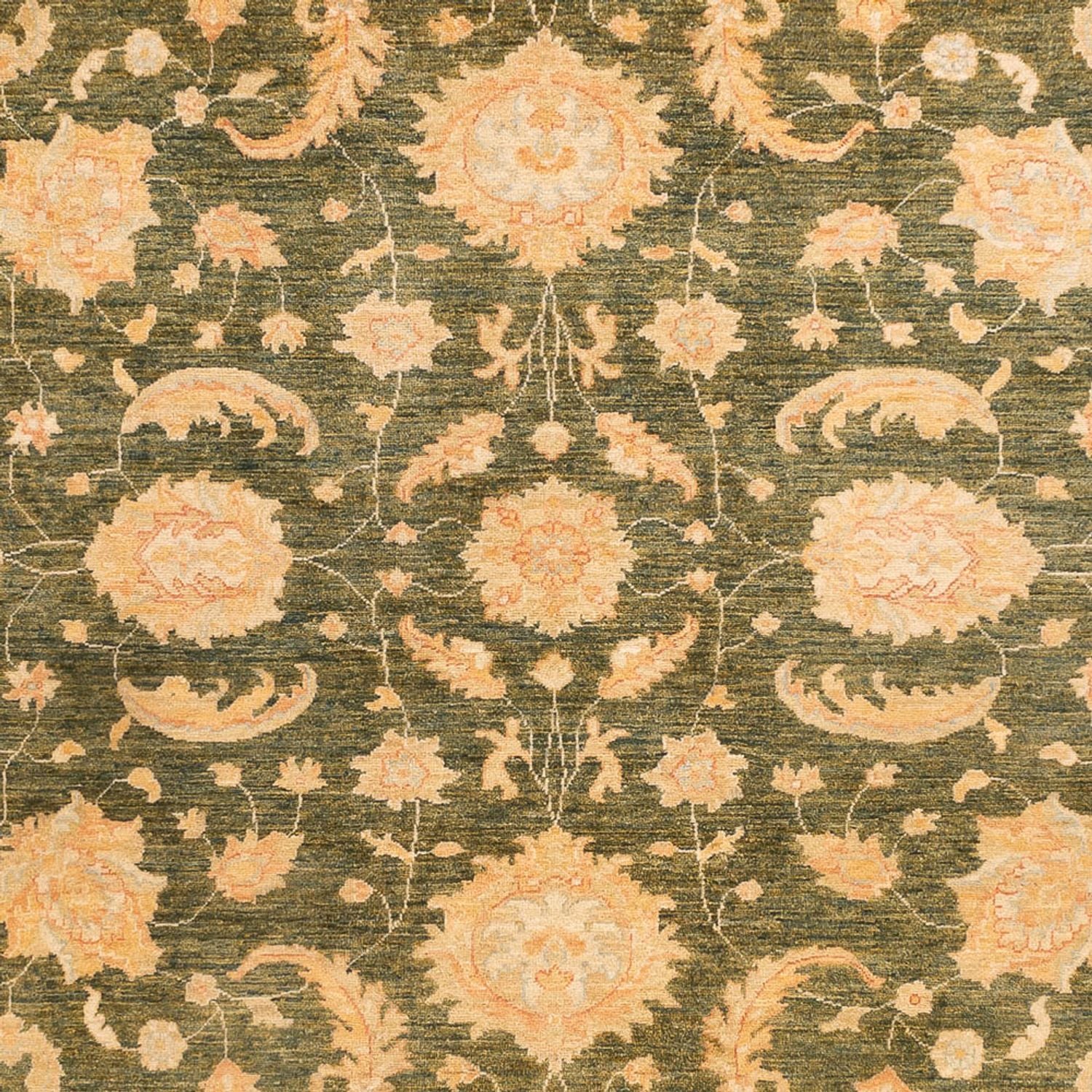 Tappeto Ziegler - 346 x 258 cm - verde oliva