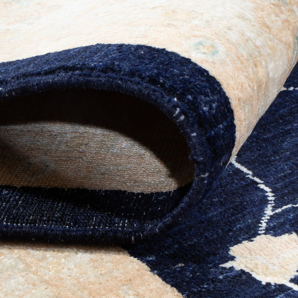 Tappeto Ziegler - 332 x 248 cm - blu scuro