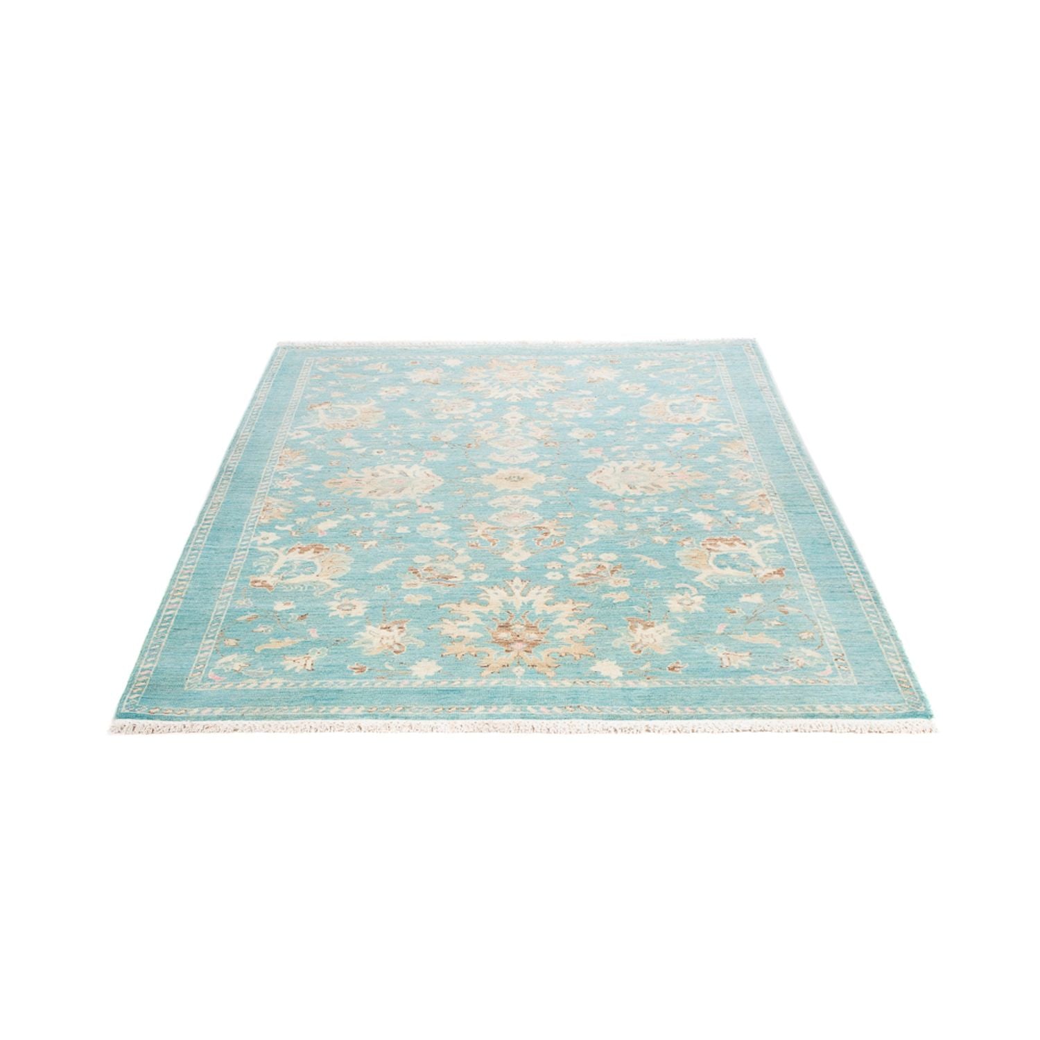 Tappeto Ziegler - Ariana - Reale - 187 x 124 cm - blu chiaro