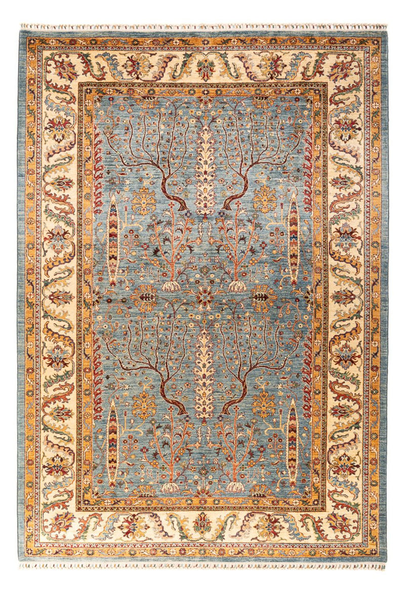 Tappeto Ziegler - Ariana - 297 x 206 cm - blu petrolio