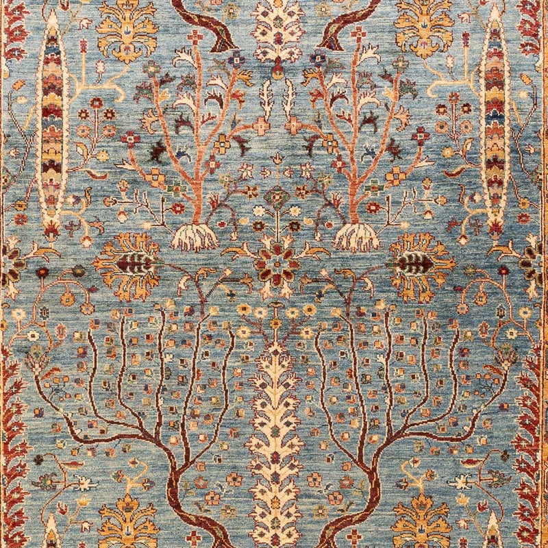 Tappeto Ziegler - Ariana - 297 x 206 cm - blu petrolio