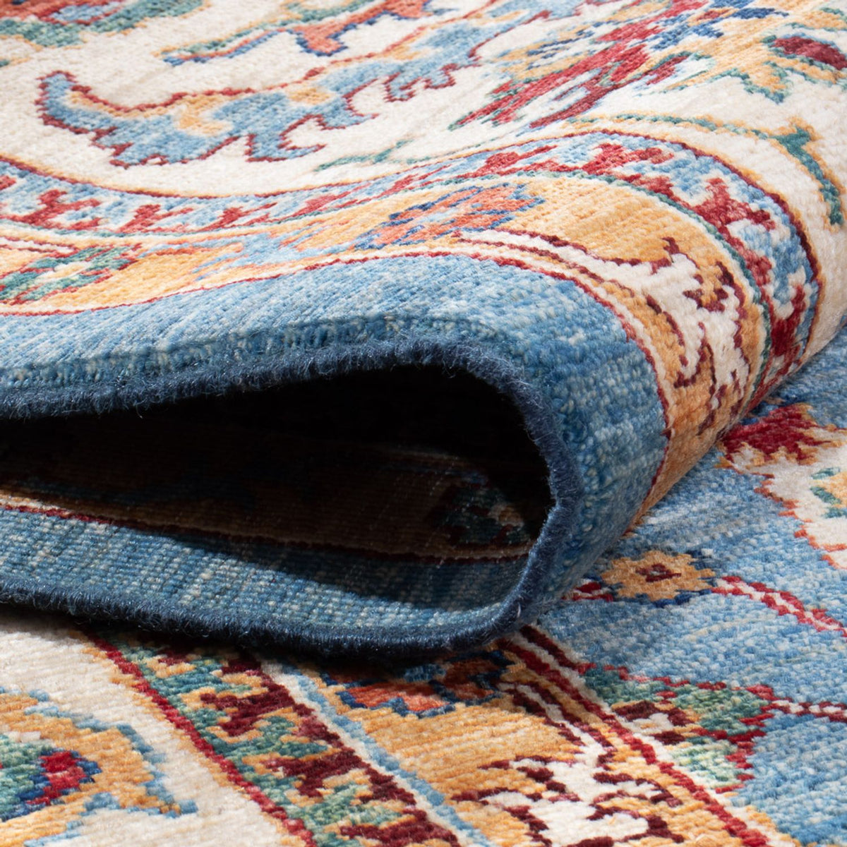 Tappeto Ziegler - Ariana - 297 x 206 cm - blu petrolio