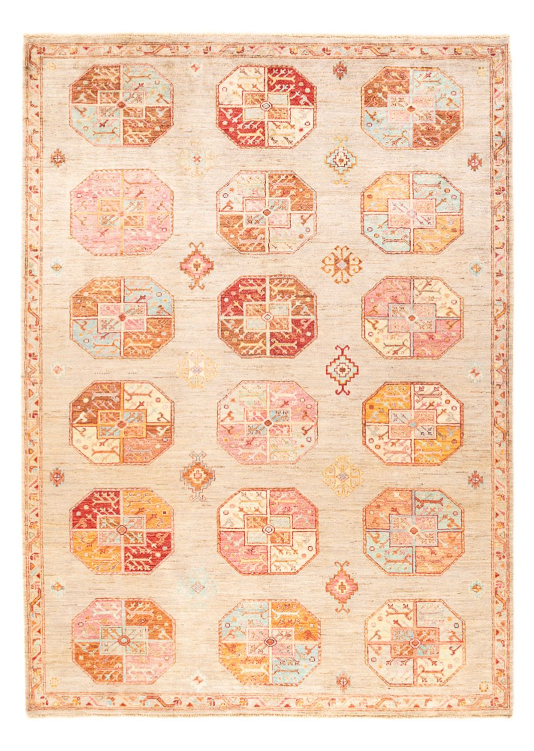Tappeto Ziegler - Ariana - 237 x 177 cm - marrone chiaro