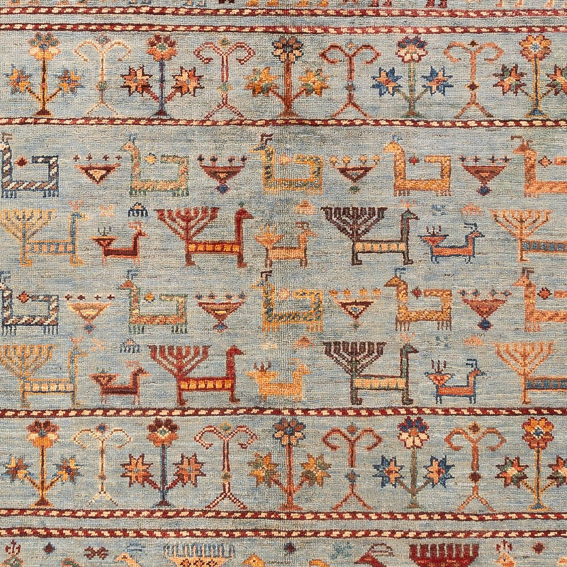 Tappeto Ziegler - Ariana - 198 x 156 cm - blu chiaro