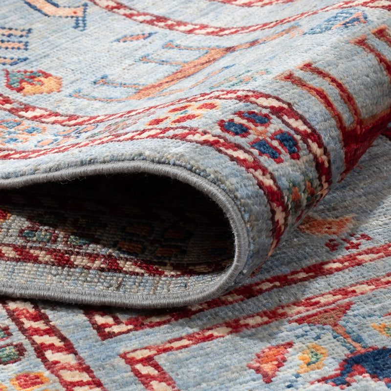 Tappeto Ziegler - Ariana - 198 x 156 cm - blu chiaro