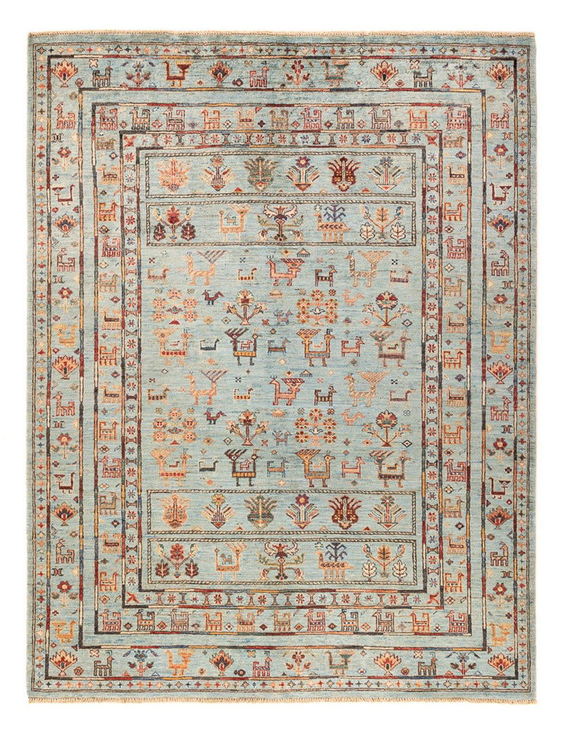 Tappeto Ziegler - Ariana - 199 x 158 cm - blu chiaro