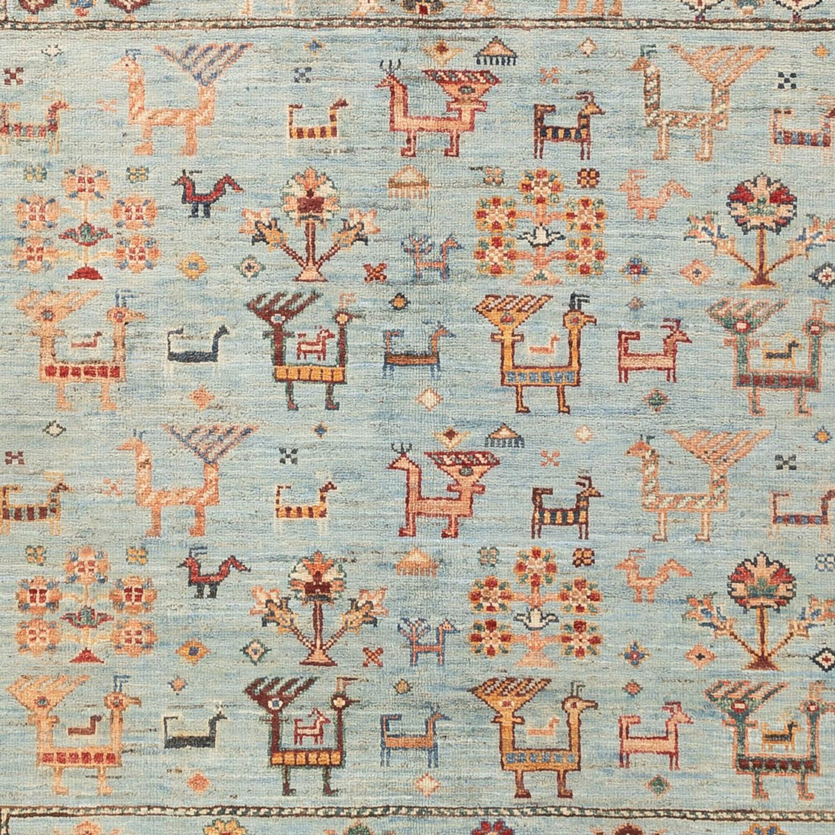 Tappeto Ziegler - Ariana - 199 x 158 cm - blu chiaro