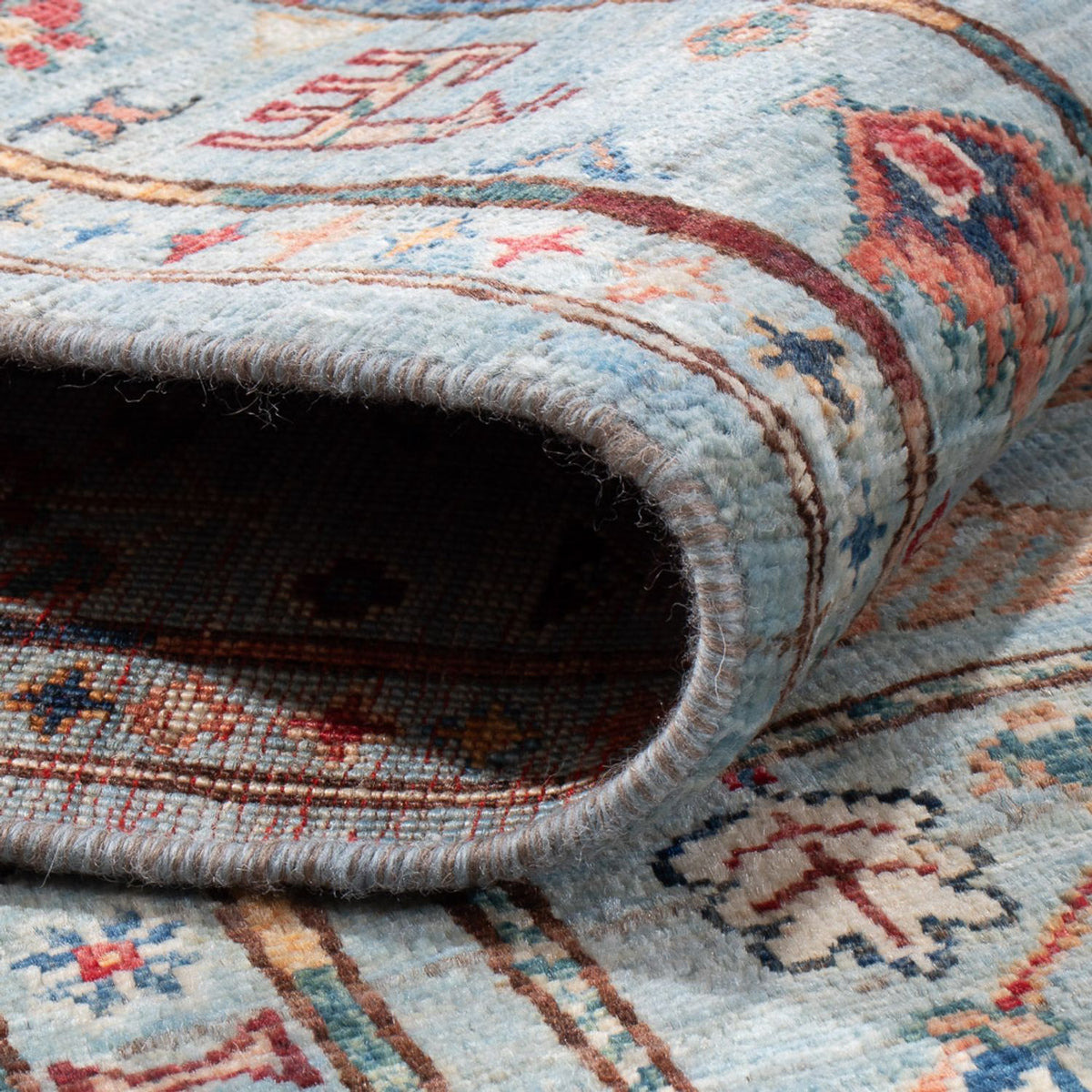 Tappeto Ziegler - Ariana - 199 x 158 cm - blu chiaro