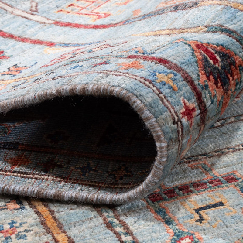 Tappeto Ziegler - Ariana - 211 x 156 cm - blu chiaro