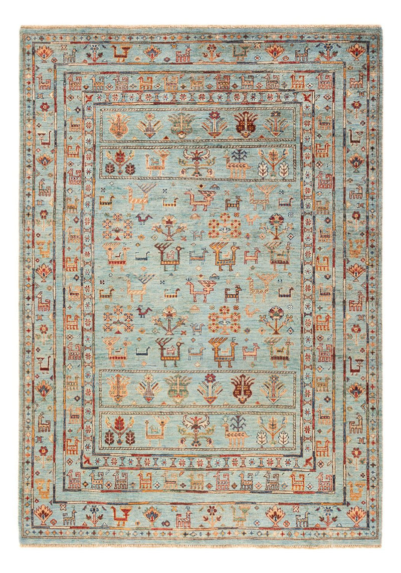 Tappeto Ziegler - Ariana - 208 x 148 cm - blu chiaro