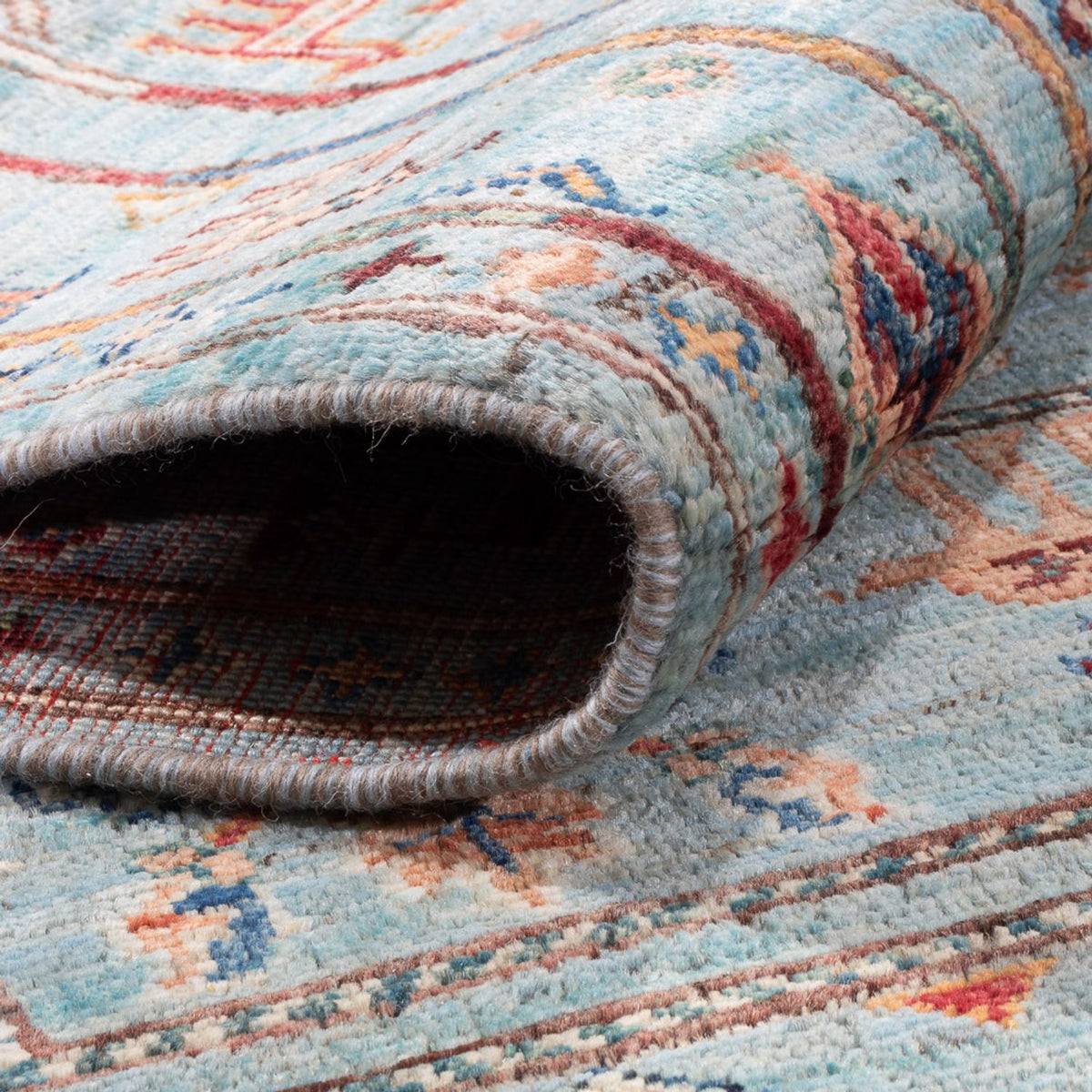 Tappeto Ziegler - Ariana - 208 x 148 cm - blu chiaro