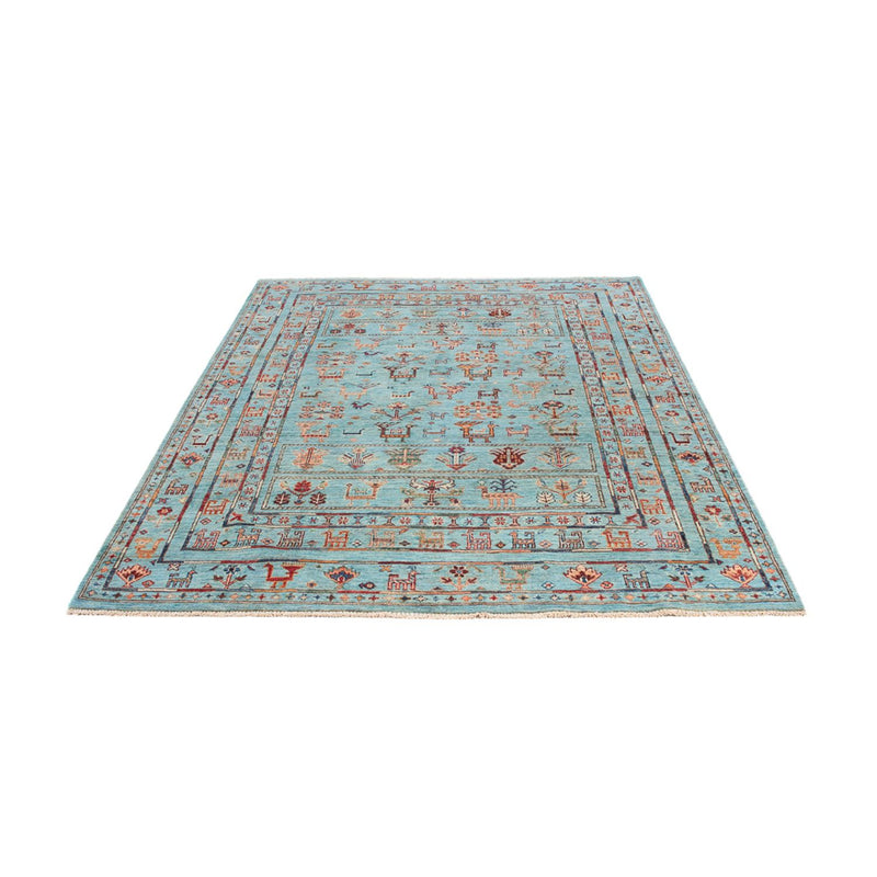 Tappeto Ziegler - Ariana - 208 x 148 cm - blu chiaro