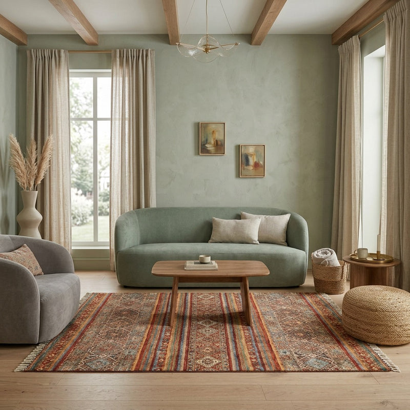 Shal Tappeto 199x146cm - Tappeto orientale