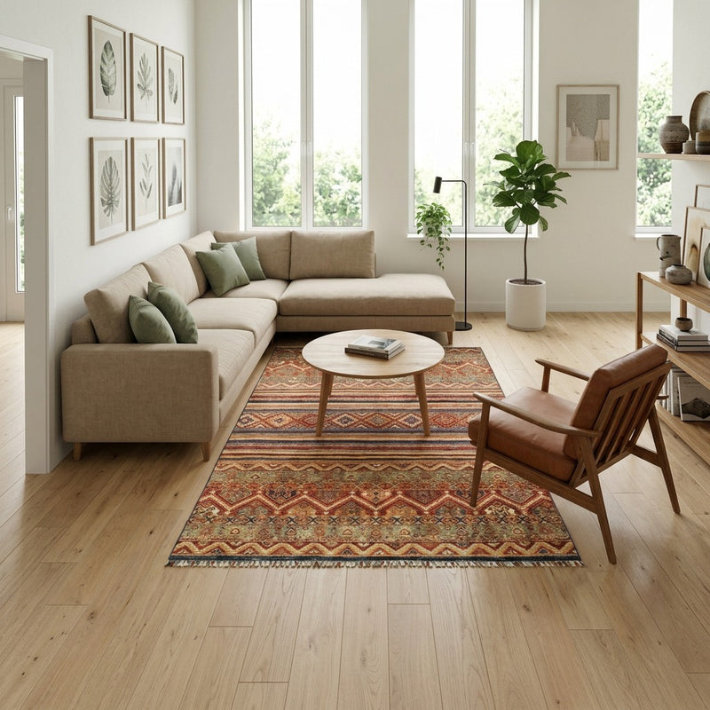 Shal Tappeto 198x146cm - Tappeto orientale