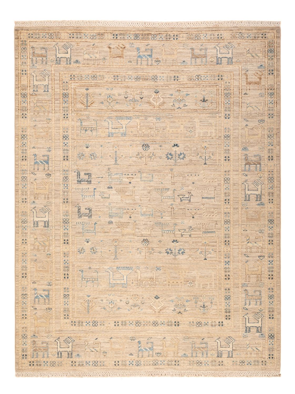 Tappeto Ziegler - Ariana - Reale - 196 x 152 cm - beige chiaro