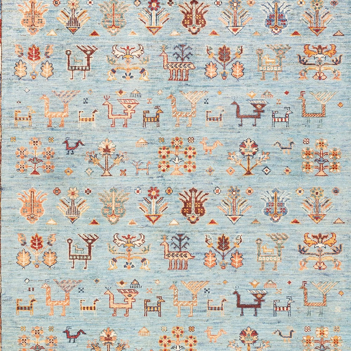 Tappeto Ziegler - Ariana - 312 x 213 cm - blu chiaro