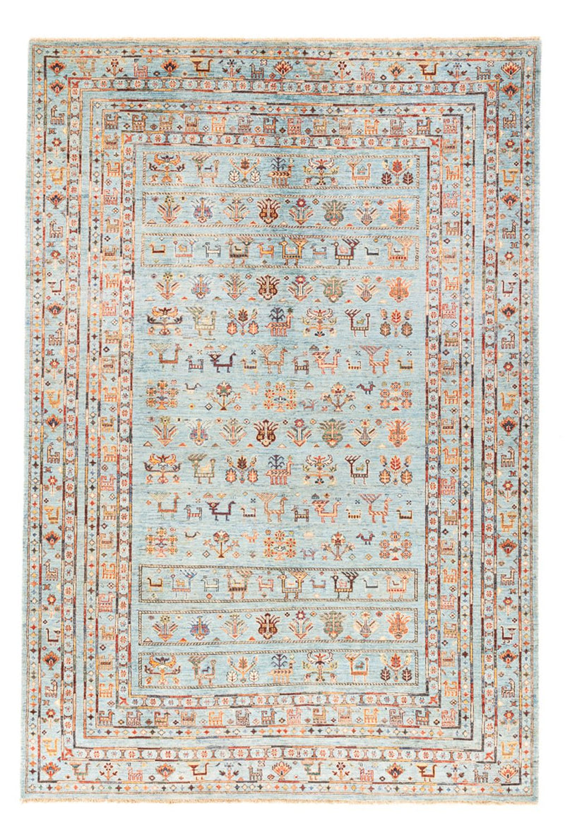 Tappeto Ziegler - Ariana - 300 x 202 cm - blu chiaro