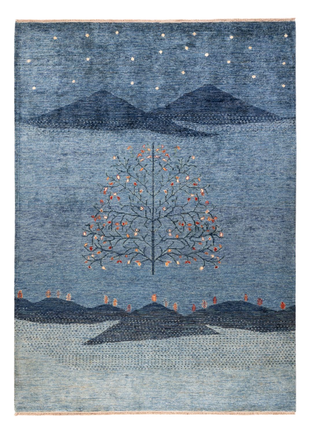 Tappeto Ziegler - Ariana - 242 x 172 cm - blu mare
