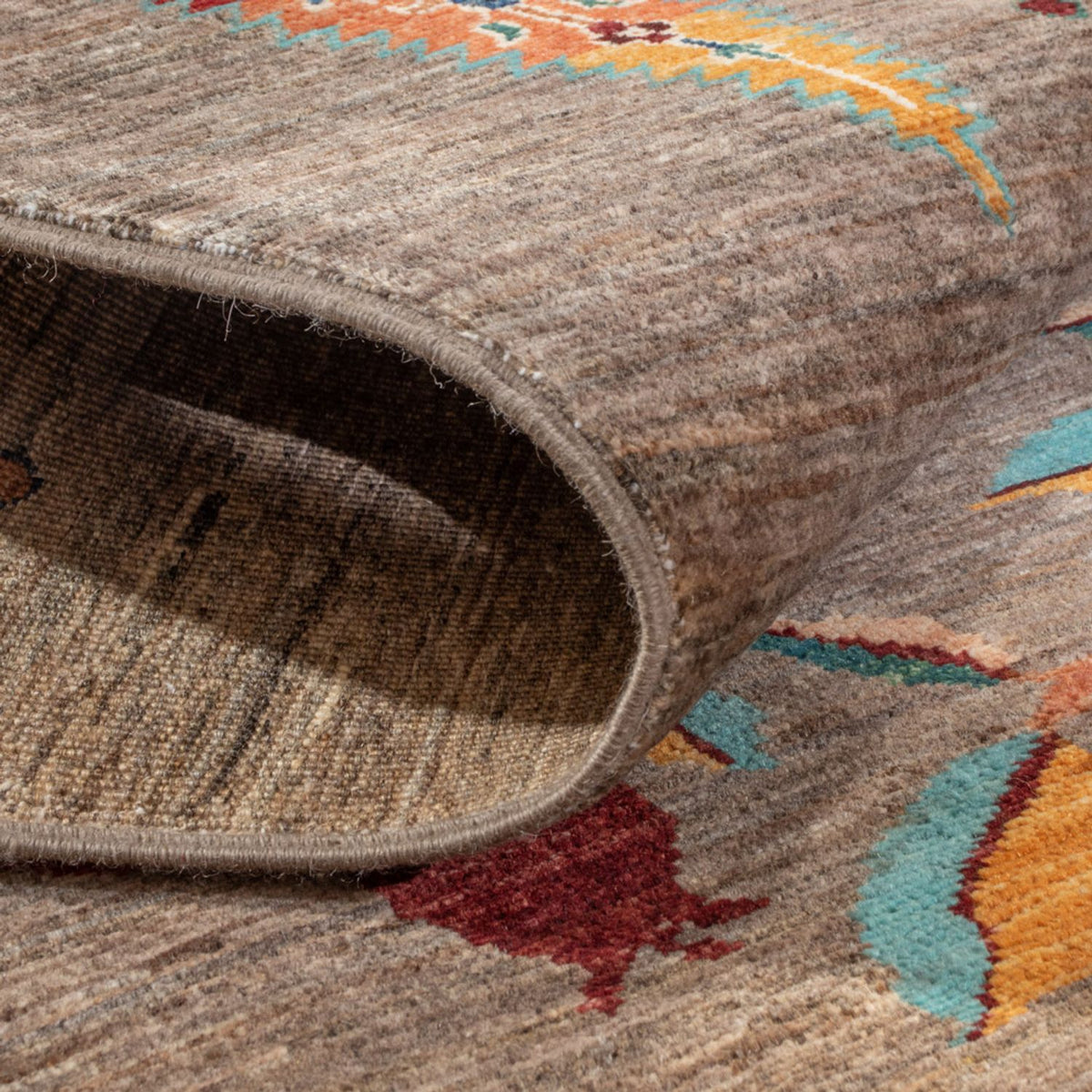 Tappeto Ziegler - Ariana - 226 x 175 cm - marrone scuro