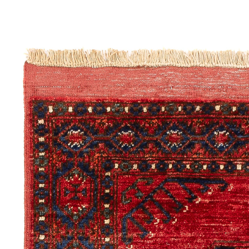 Tappeto corsia Tappeto afgano - 207 x 80 cm - rosso