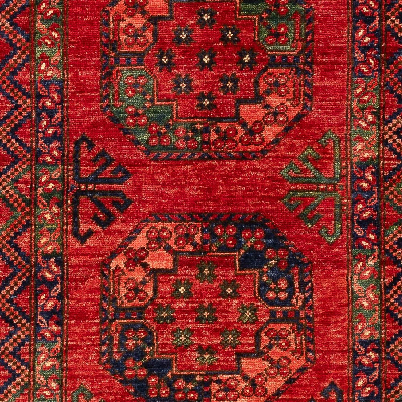 Tappeto corsia Tappeto afgano - 201 x 86 cm - rosso