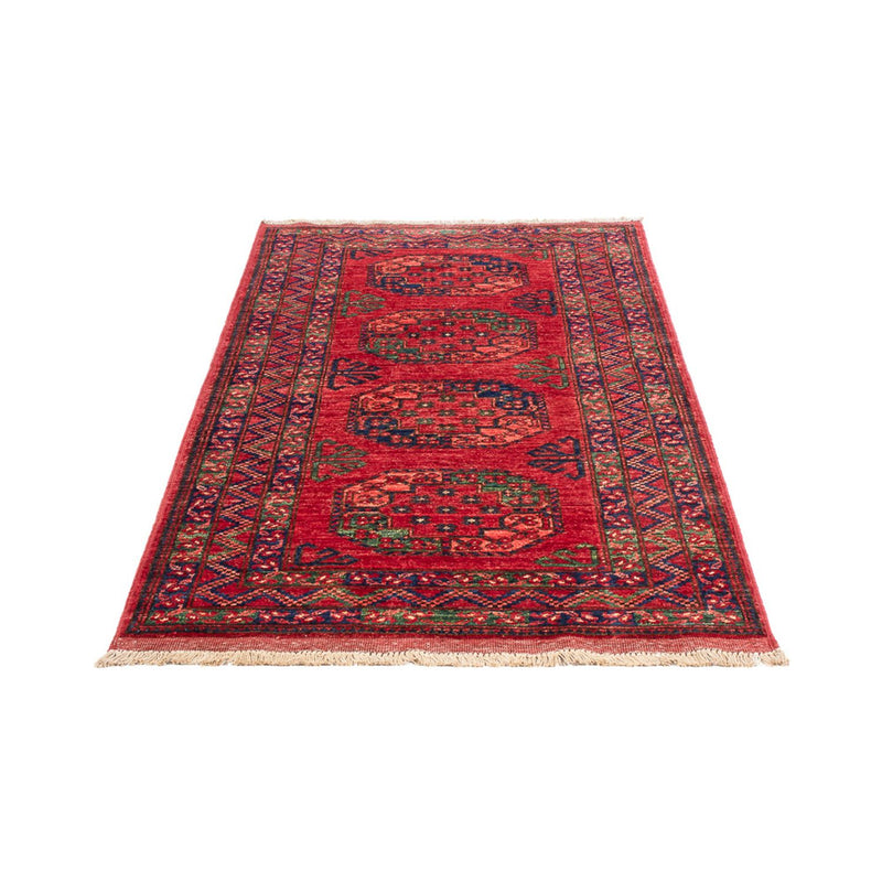 Tappeto corsia Tappeto afgano - 201 x 86 cm - rosso