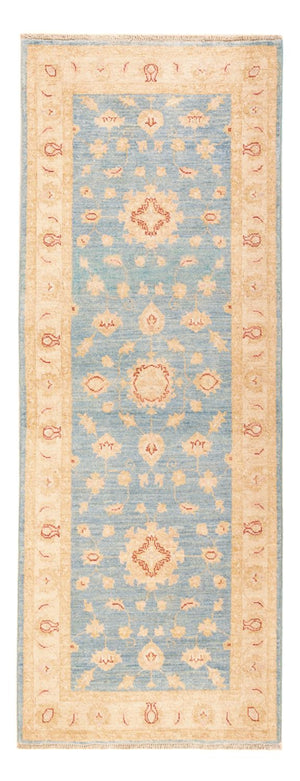 Tappeto corsia Tappeto Ziegler - 200 x 77 cm - blu chiaro