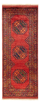 Tappeto corsia Tappeto afgano - 206 x 84 cm - rosso