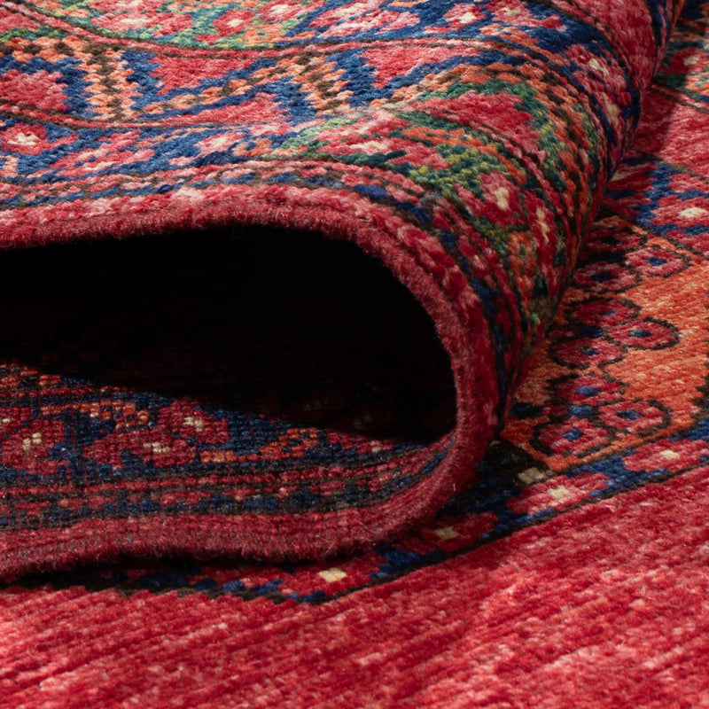 Tappeto corsia Tappeto afgano - 206 x 84 cm - rosso