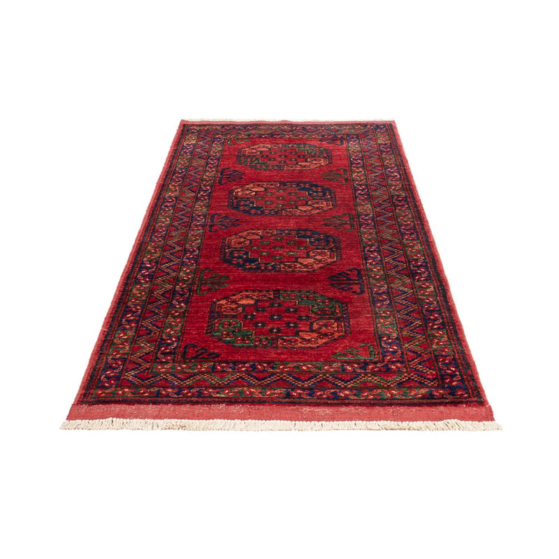 Tappeto corsia Tappeto afgano - 216 x 83 cm - rosso